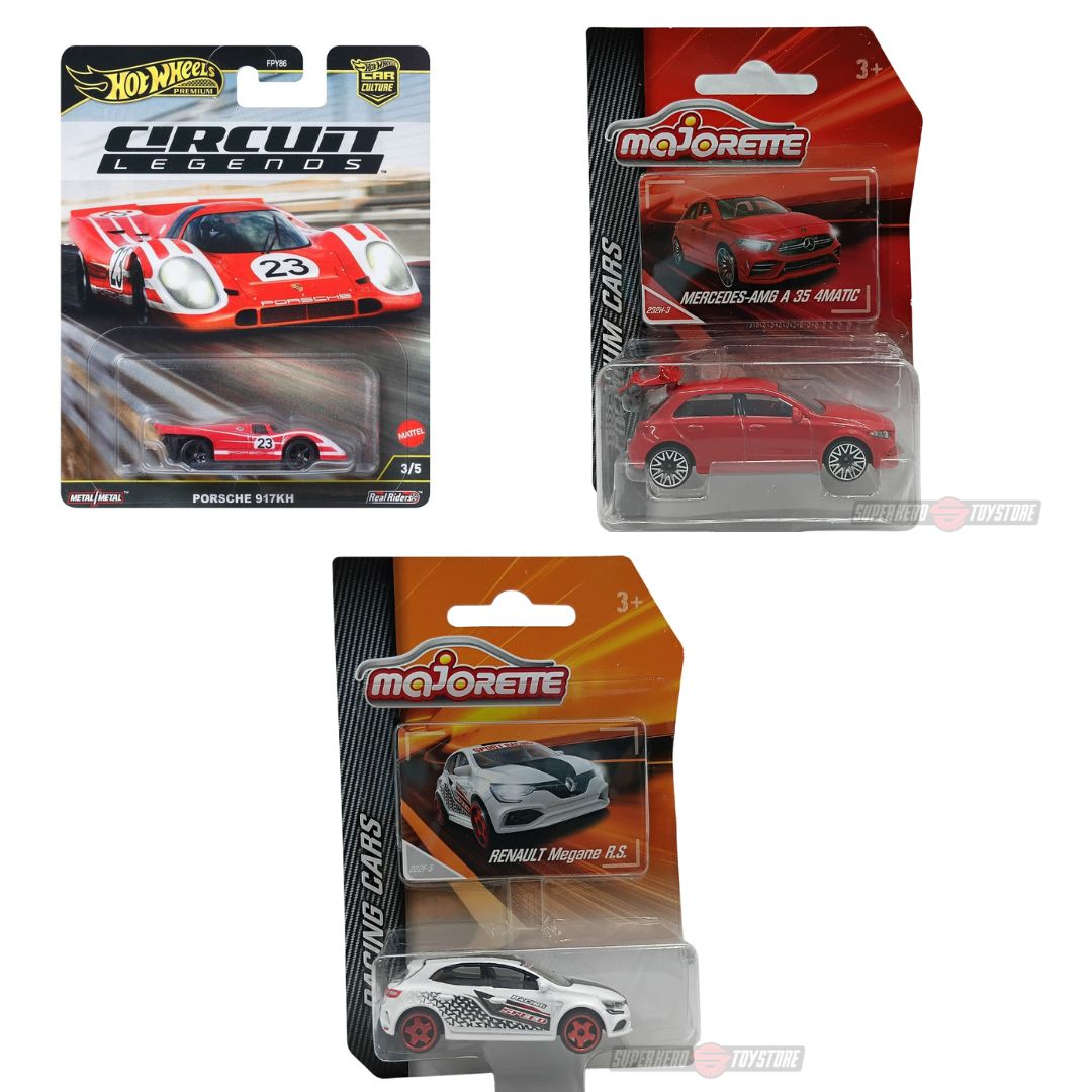 Hot Wheels & Majorette 1:64 Scale Die-Cast Car Case