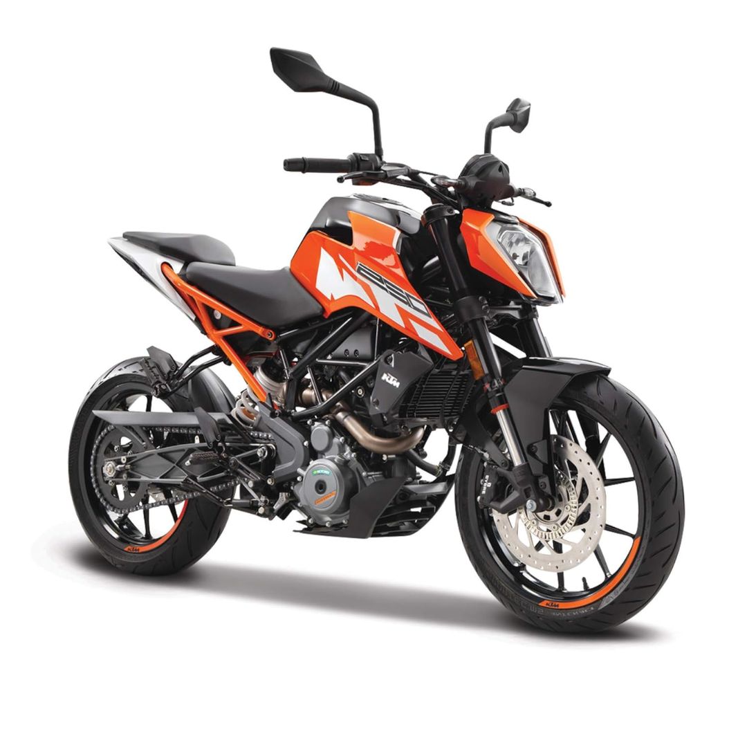 Orange KTM 250 Duke 1:18 Scale Die-Cast Model Bike by Maisto -Maisto - India - www.superherotoystore.com