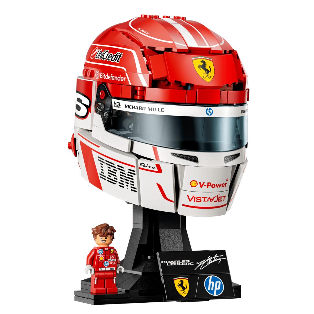 Scuderia Ferrari Hp Charles Leclerc Helmet By Lego -Lego - India - www.superherotoystore.com