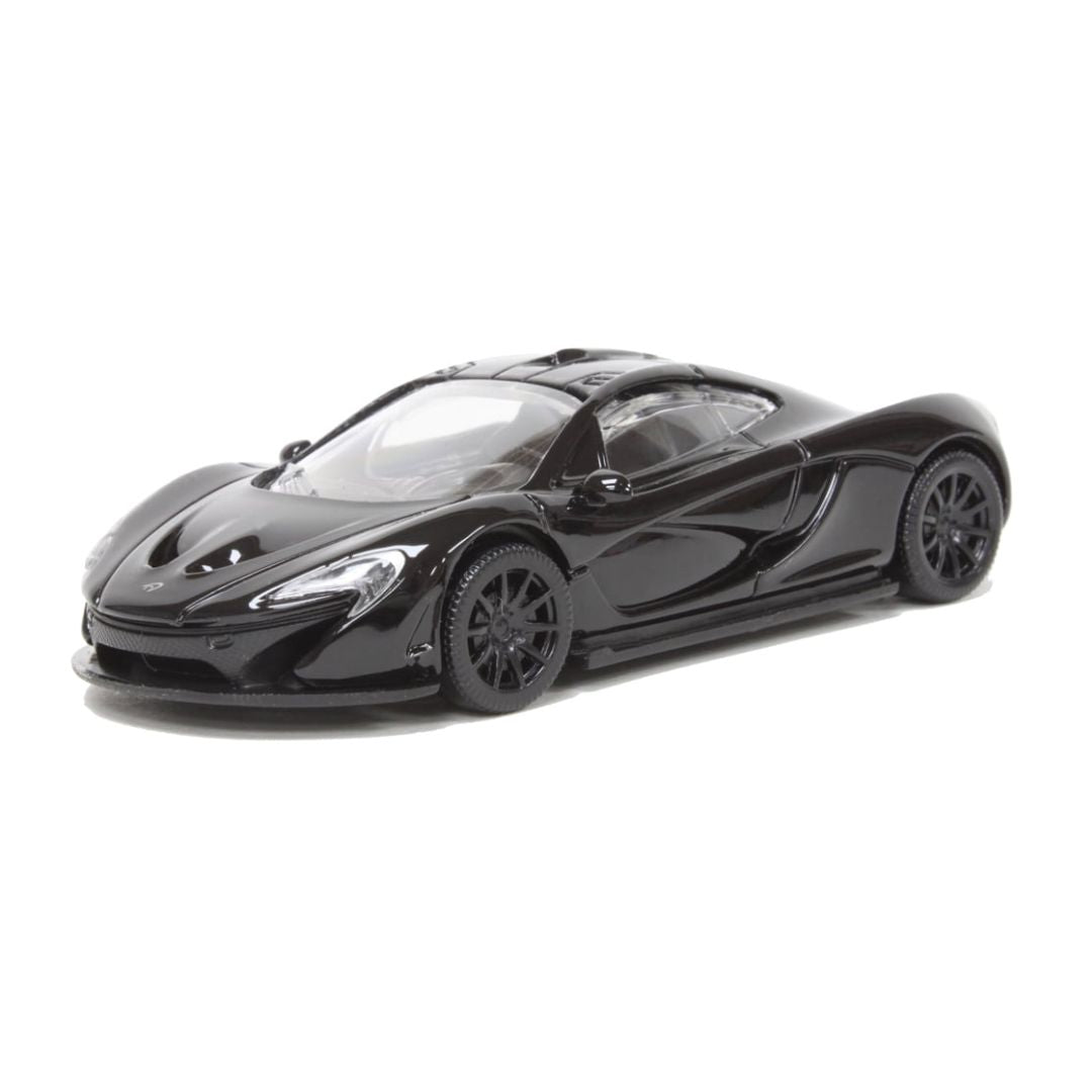 Black McLaren P1 1:36 Scale Die-Cast Car By Kinsmart -Kinsmart - India - www.superherotoystore.com