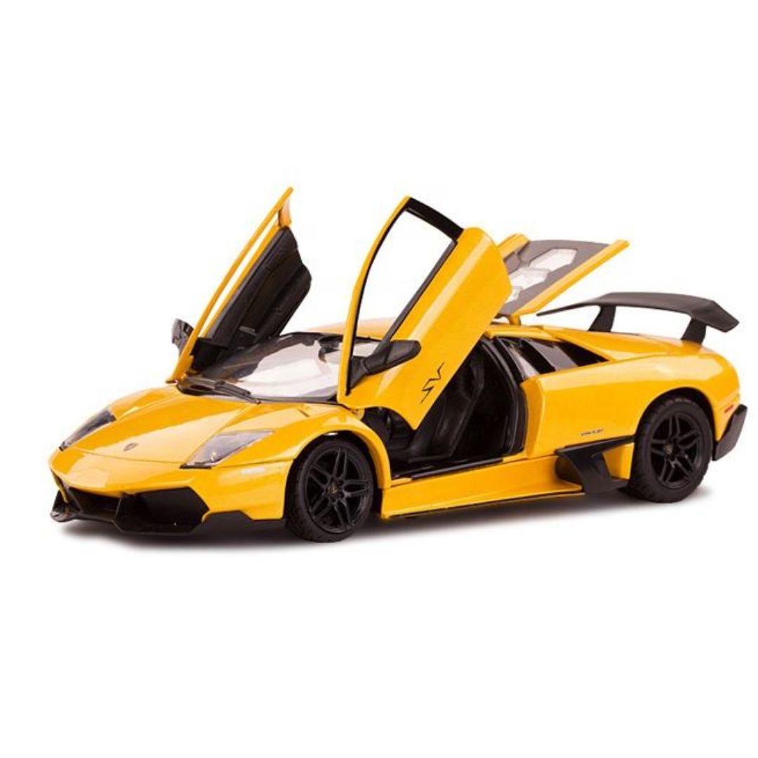 Yellow Lamborghini Murcielago Lp670-4 1:24 Scale Die-Cast Car By Rastar By Rastar