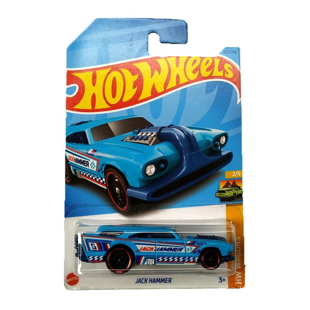 HW Wagons Blue Jack Hammer (200/250) 1:64 Scale Die-Cast Car By Hot Wheels -Hot Wheels - India - www.superherotoystore.com