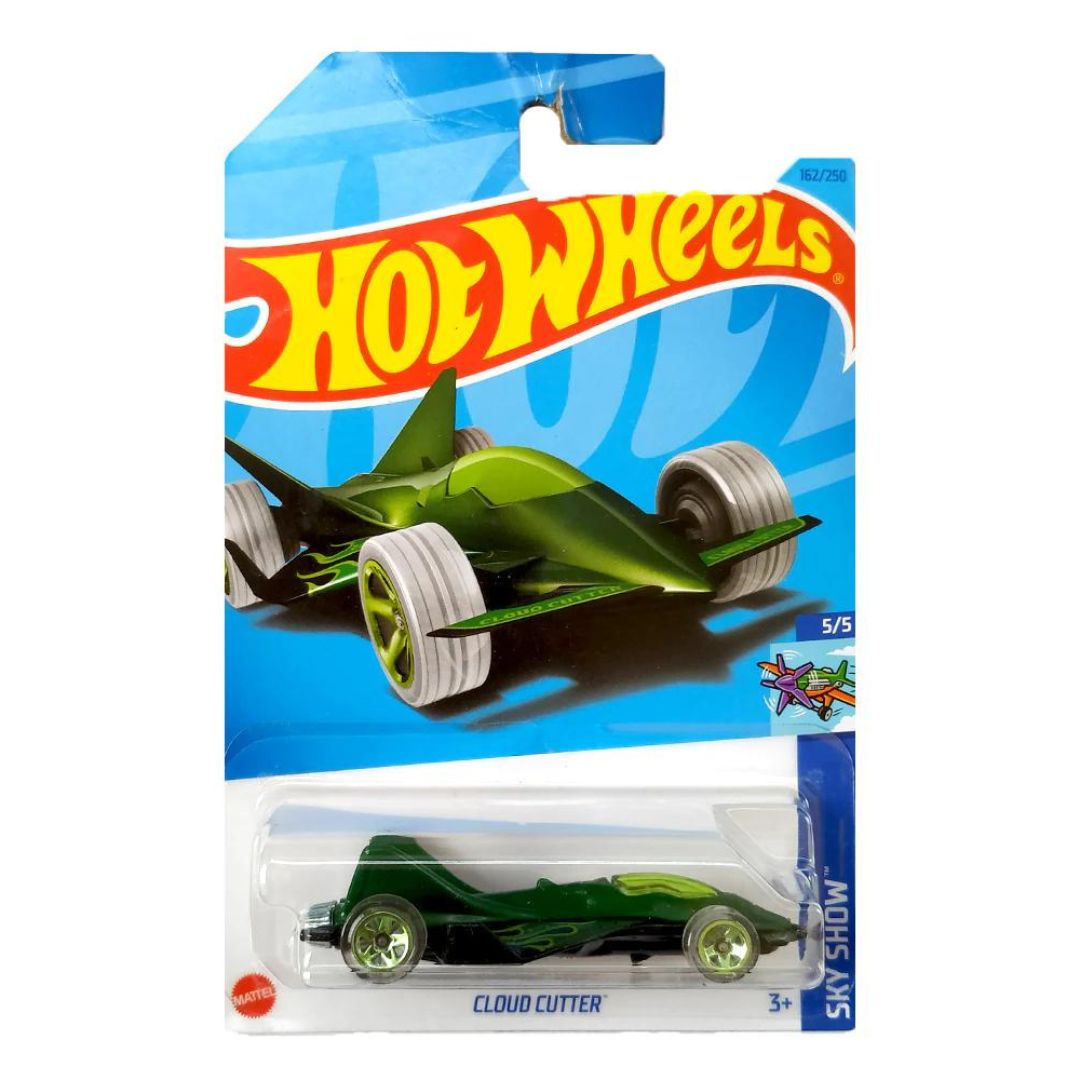 Green Sky Show Cloud Cutter (162/250) Die-Cast Car By Hot Wheels -Hot Wheels - India - www.superherotoystore.com