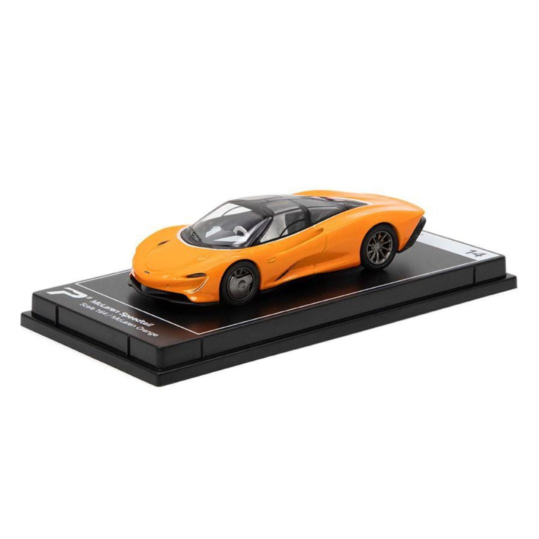 McLaren Orange McLaren Speedtail 1:64 Scale Die-Cast Car By Kinsmart -Kinsmart - India - www.superherotoystore.com