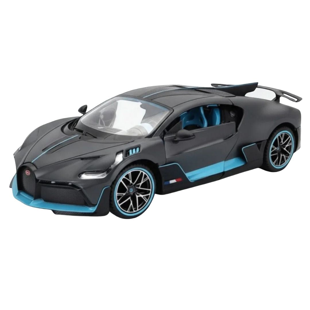 Grey Bugatti Divo 1:24 Scale Die-Cast Car By Rastar -Rastar - India - www.superherotoystore.com