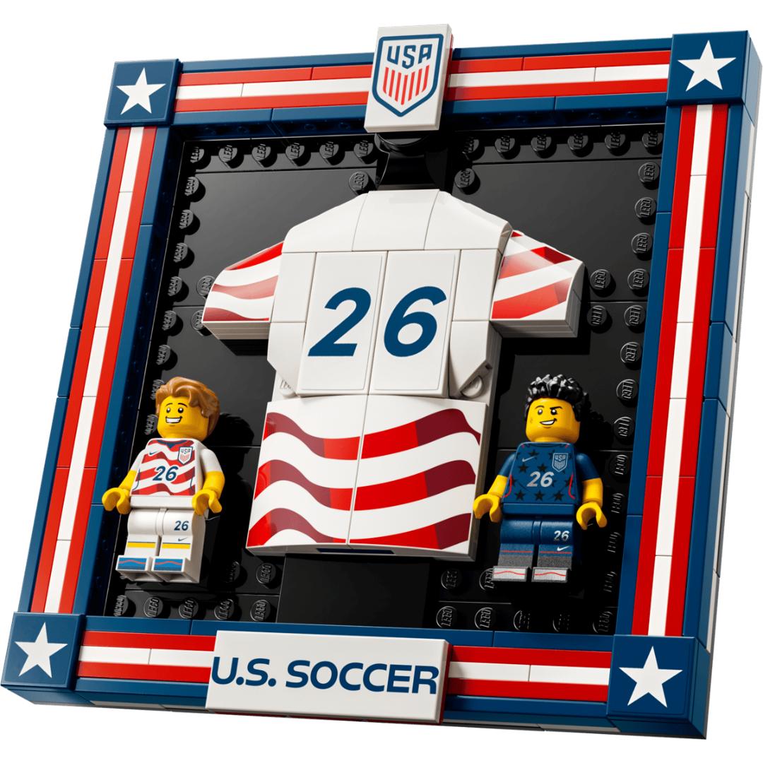 2026 U.S. Soccer National Team Jersey By Lego -Lego - India - www.superherotoystore.com