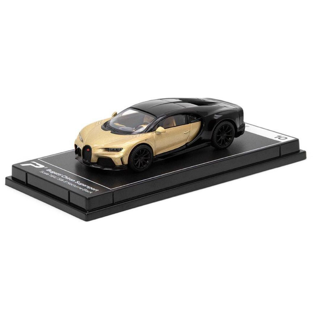 Silk & Nocturne Black Bugatti Chiron Supersport 1:64 Scale Die-Cast Car By Kinsmart -Kinsmart - India - www.superherotoystore.com