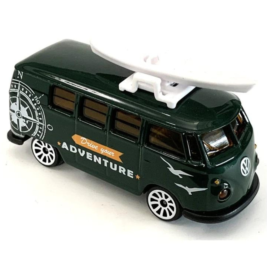 Volkswagen Premium Cars - Racing Green T1 1:64 Scale Die-Cast Car by Majorette -Majorette - India - www.superherotoystore.com