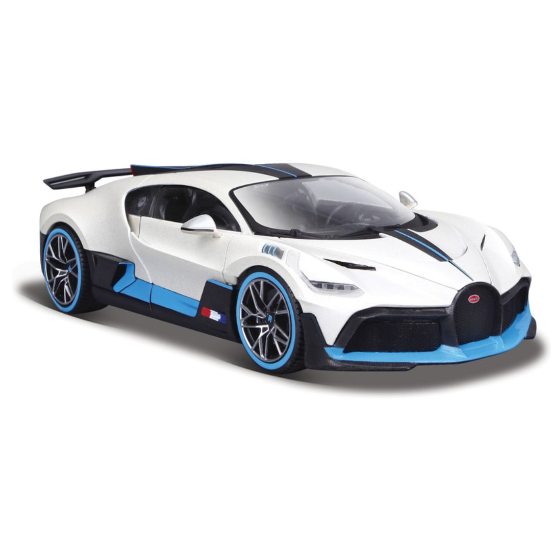 White Bugatti Divo 1:24 Scale Die-Cast Car by Maisto -Maisto - India - www.superherotoystore.com