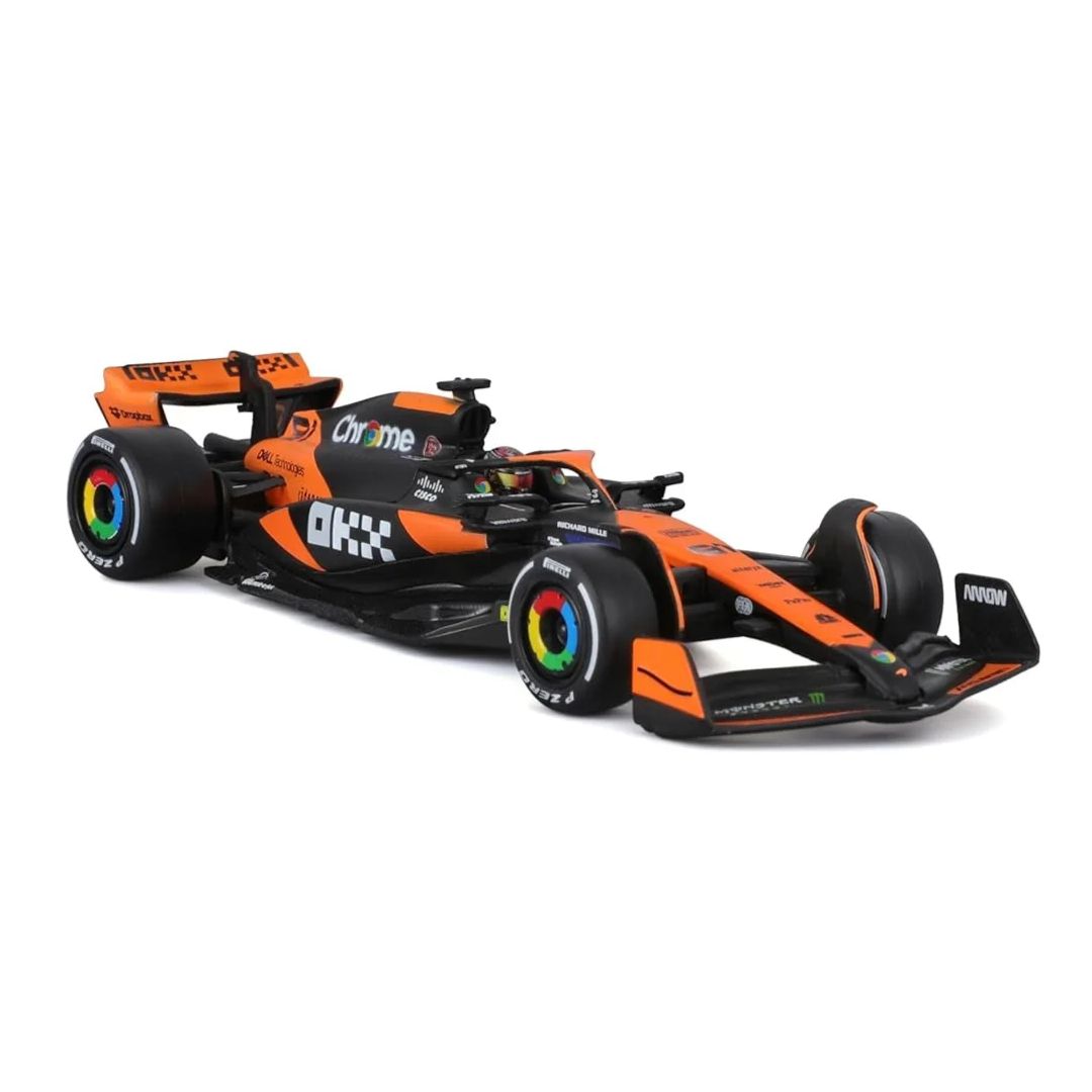 F1 Mclaren MCL38 Miami GP 1:43 Scale Die-Cast Car By Bburago -Bburago - India - www.superherotoystore.com