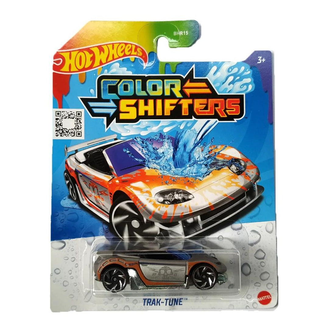 Colour Shifters Grey Track-Tune 1:64 Scale Die-Cast Car by Hot Wheels -Hot Wheels - India - www.superherotoystore.com