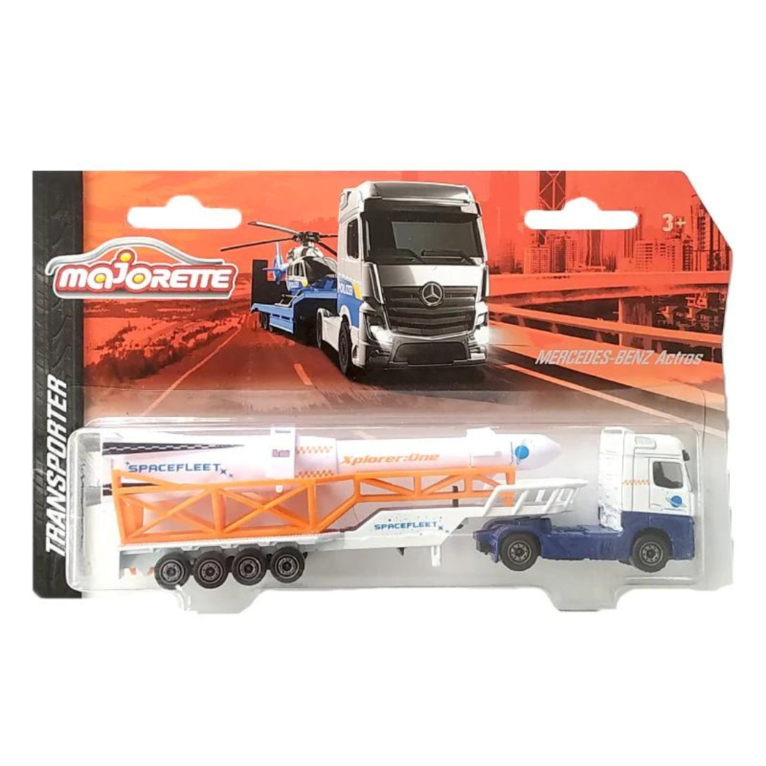 Mercedes Benz Actros Space Fleet Transporter by Majorette -Majorette - India - www.superherotoystore.com