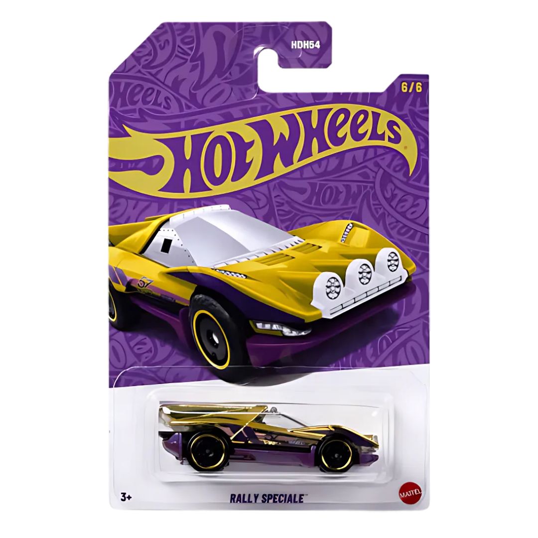 Pearl &amp; Chrome Assortment Rally Speciale 1:64 Scale Die-Cast Car by Hot Wheels