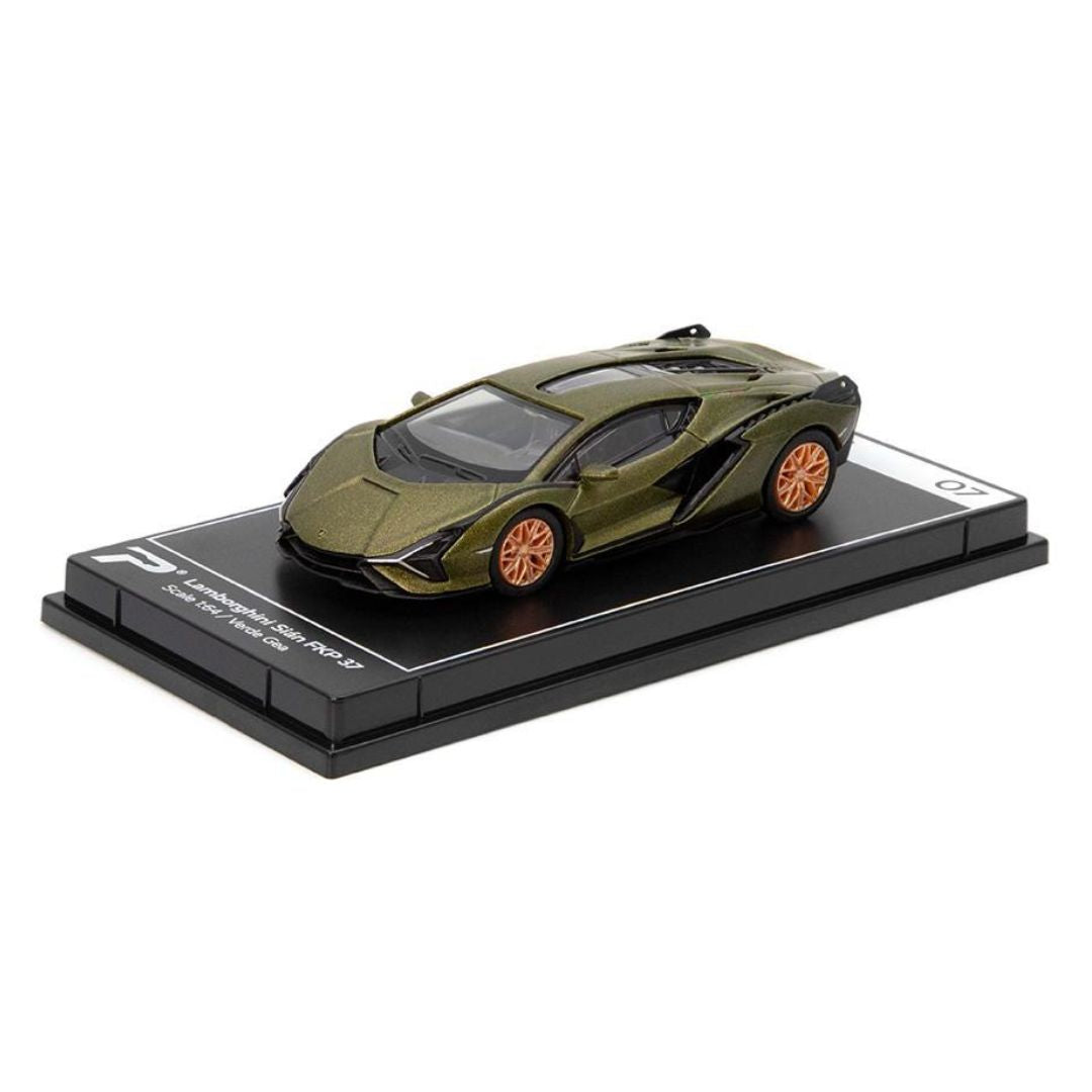 Verde Gea Lamborghini Sian FKP 37 1:64 Scale Die-Cast Car By Kinsmart -Kinsmart - India - www.superherotoystore.com