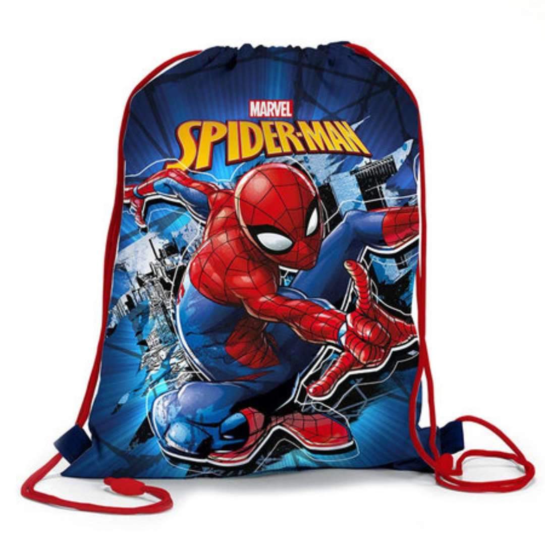 MARVEL SPIDER-MAN GYM BAG by Mesuca -SAMEO - India - www.superherotoystore.com