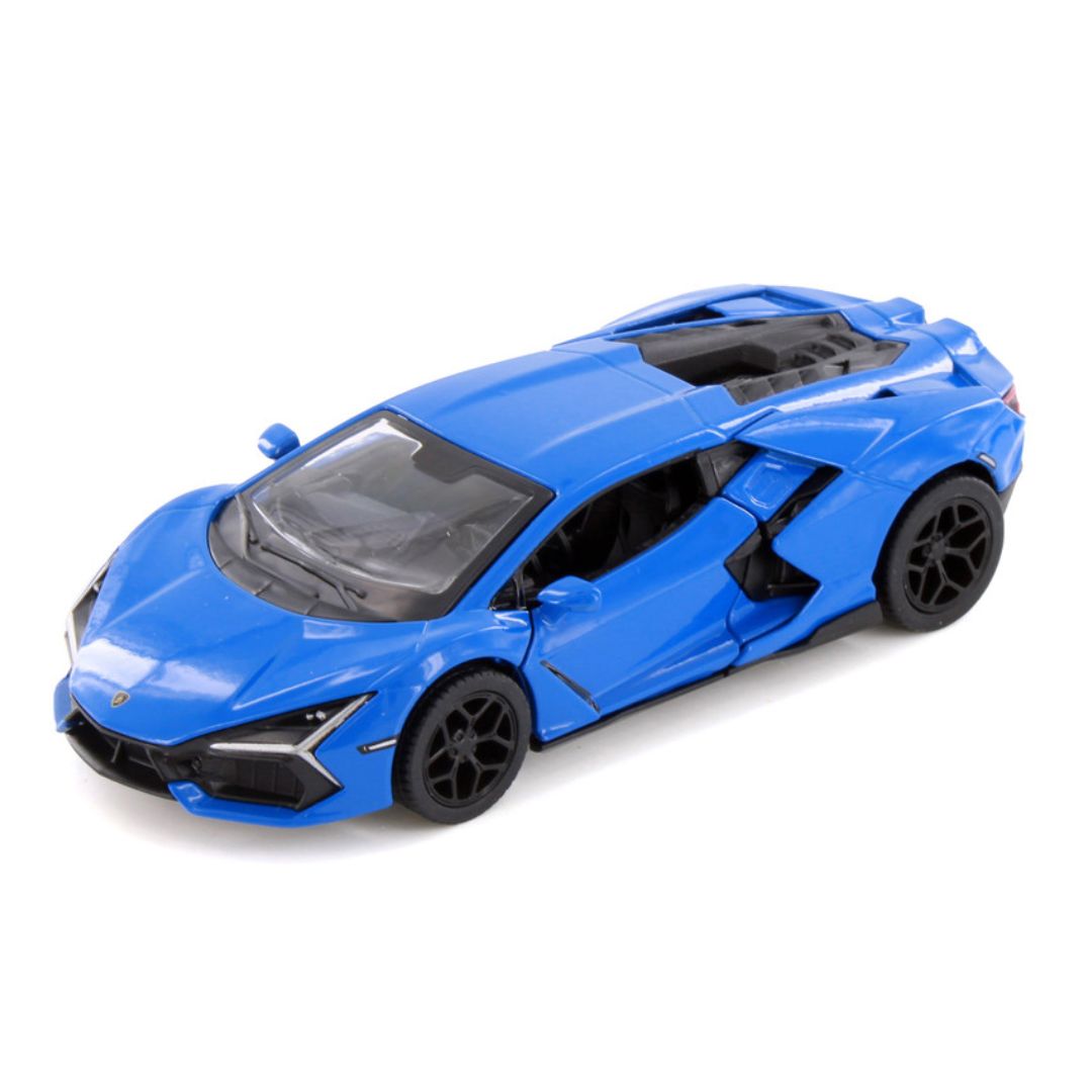 Blue Lamborghini Revuelto (Livery Edition) 1:38 Scale Die-Cast Car By Kinsmart -Kinsmart - India - www.superherotoystore.com