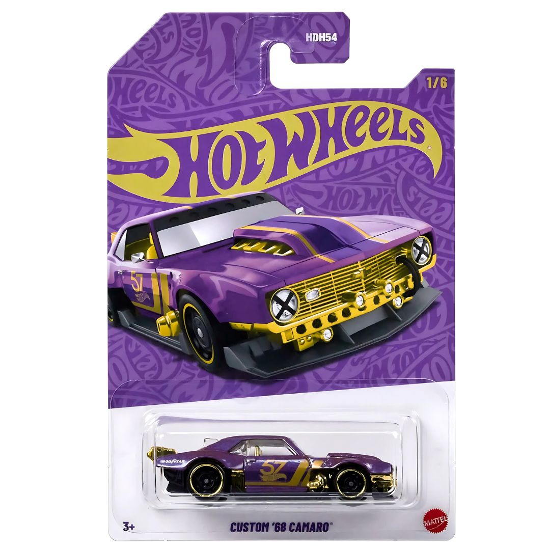 Pearl & Chrome Assortment 1:64 Scale Die-Cast Car Set by Hot Wheels