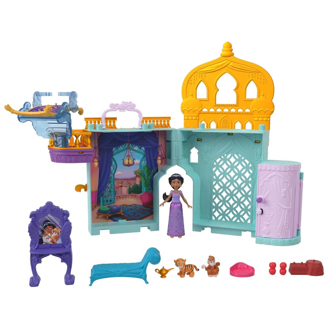 Disney Princess Jasmine Castle Stackable Dollhouse Set With Acessories by Mattel -Mattel - India - www.superherotoystore.com