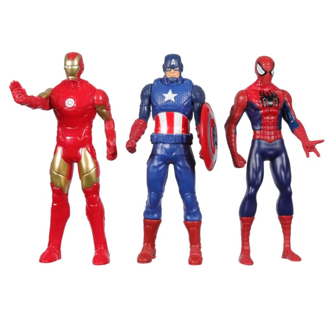 Marvel Avengers 6 Inch Basic Figure 3Pk Remix By Hasbro -Hasbro - India - www.superherotoystore.com