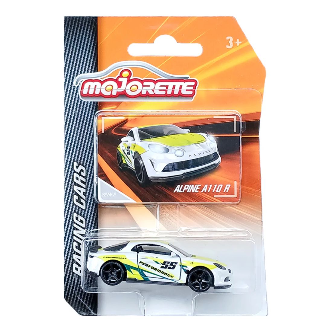 WHITE ALPINE A1 10 R 1:64 Scale Die-Cast Car By Majorette -Majorette - India - www.superherotoystore.com