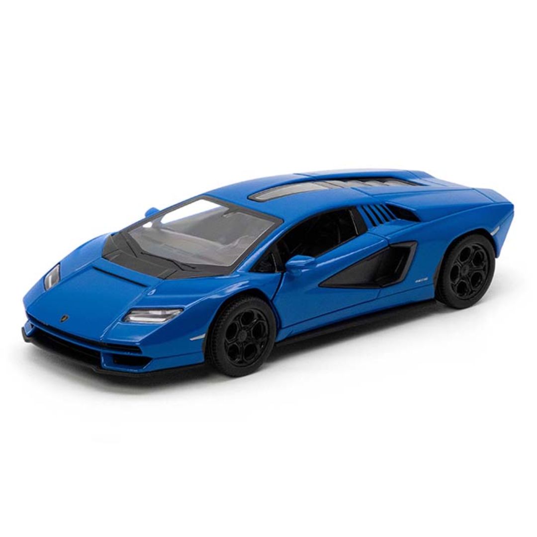 Blue Lamborghini Countach LPI 800-4 1:38 Scale Die-Cast Car By Kinsmart -Kinsmart - India - www.superherotoystore.com