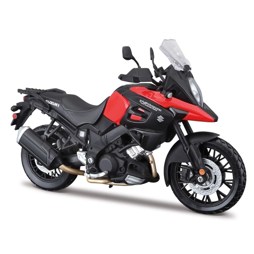 Red. /Black Suzuki V-Strom 1000 1:12 Scale Bike by Maisto -Maisto - India - www.superherotoystore.com