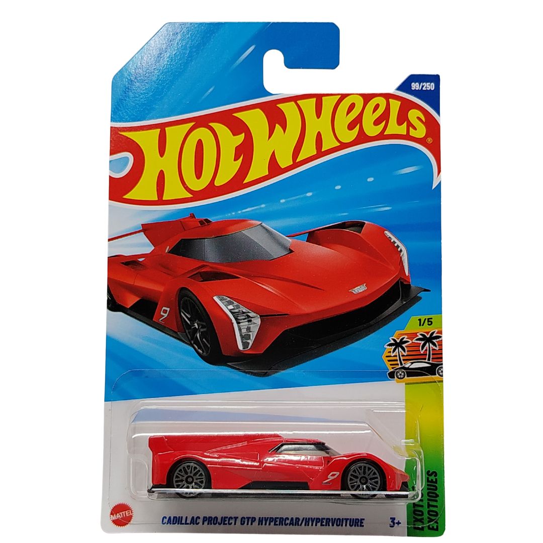 Exotics Red Cadillac Project GTP Hypercar 1:64 Scale Die-Cast Car by Hot Wheels -Hot Wheels - India - www.superherotoystore.com