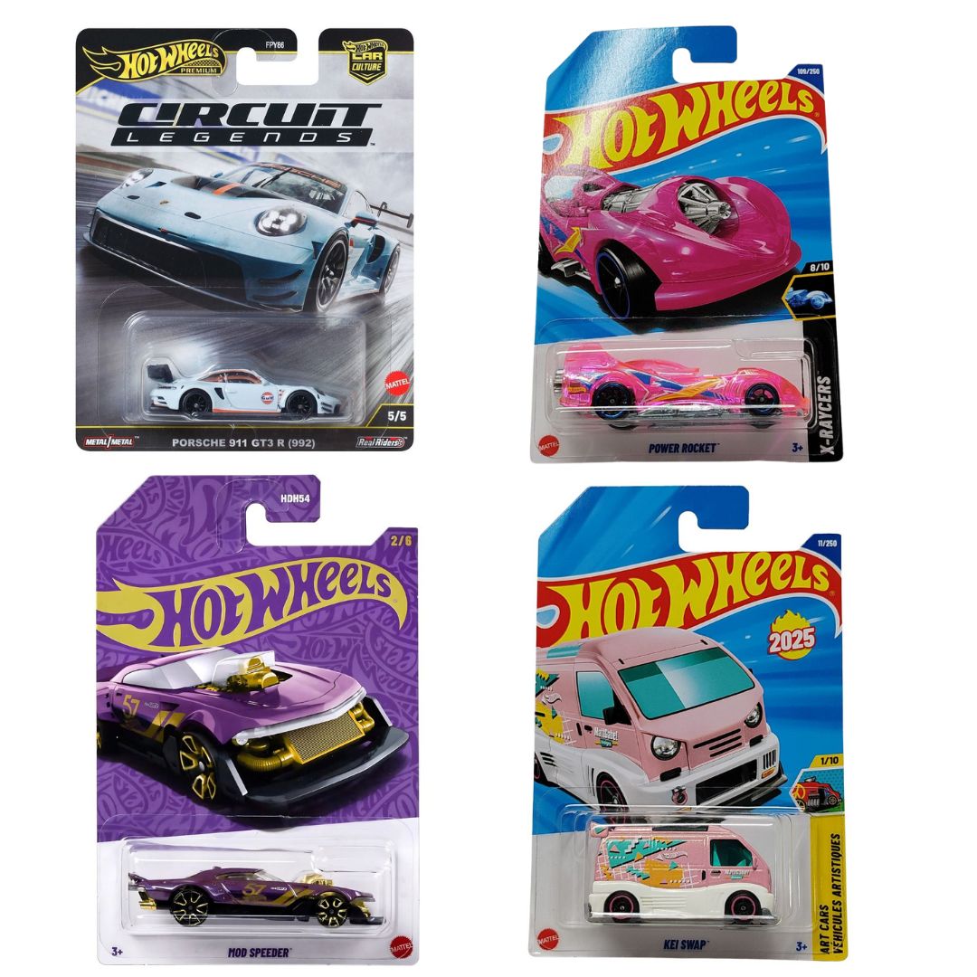 Hot Wheels & Majorette 1:64 Scale Die-Cast Car Case