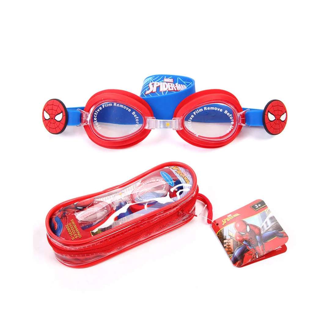 MARVEL SPIDER-MAN KIDS SWIMMING GOGGLES - RED By Mesuca -SAMEO - India - www.superherotoystore.com