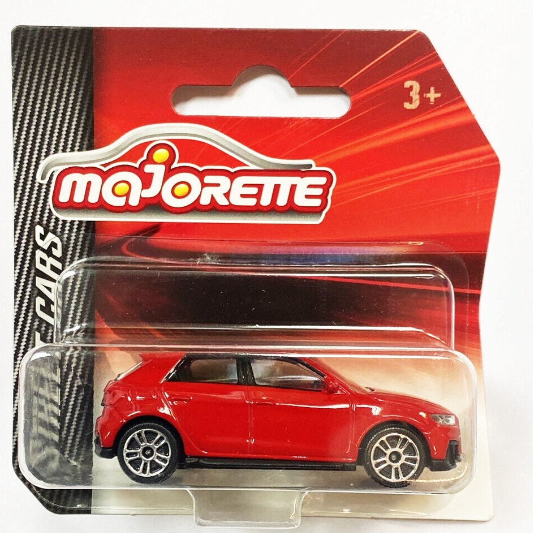 Street Cars Red Audi A3 1:64 Scale Die-Cast Car by Majorette -Majorette - India - www.superherotoystore.com