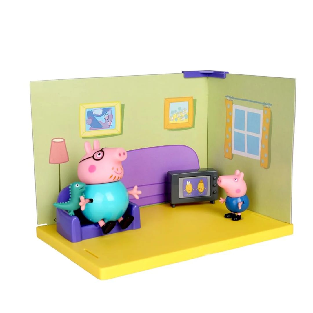 Pep Peppa Pig'S Living Room Playset By Hasbro -Hasbro - India - www.superherotoystore.com
