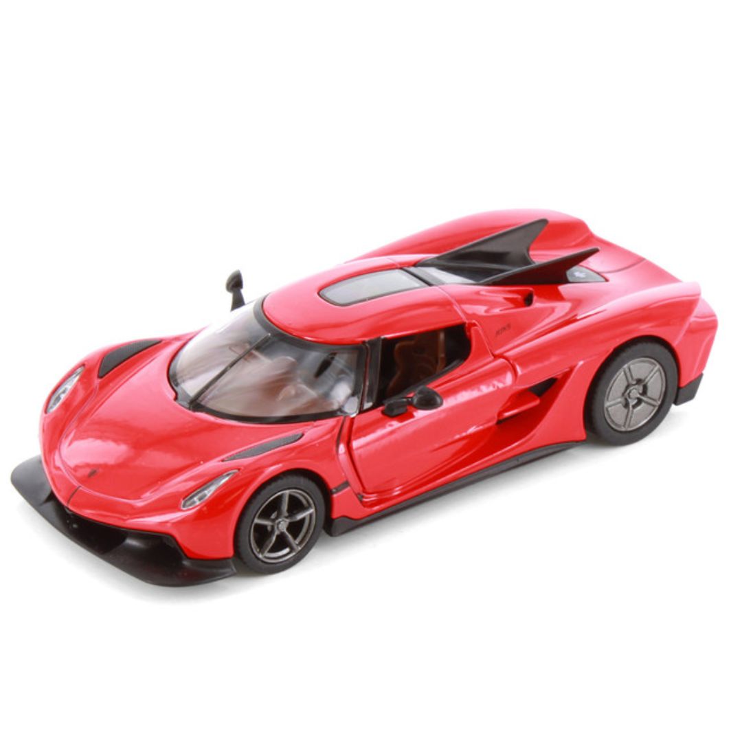 Red Koenigsegg Jesko Absolut 1:36 Scale Die-Cast Car By Kinsmart -Kinsmart - India - www.superherotoystore.com