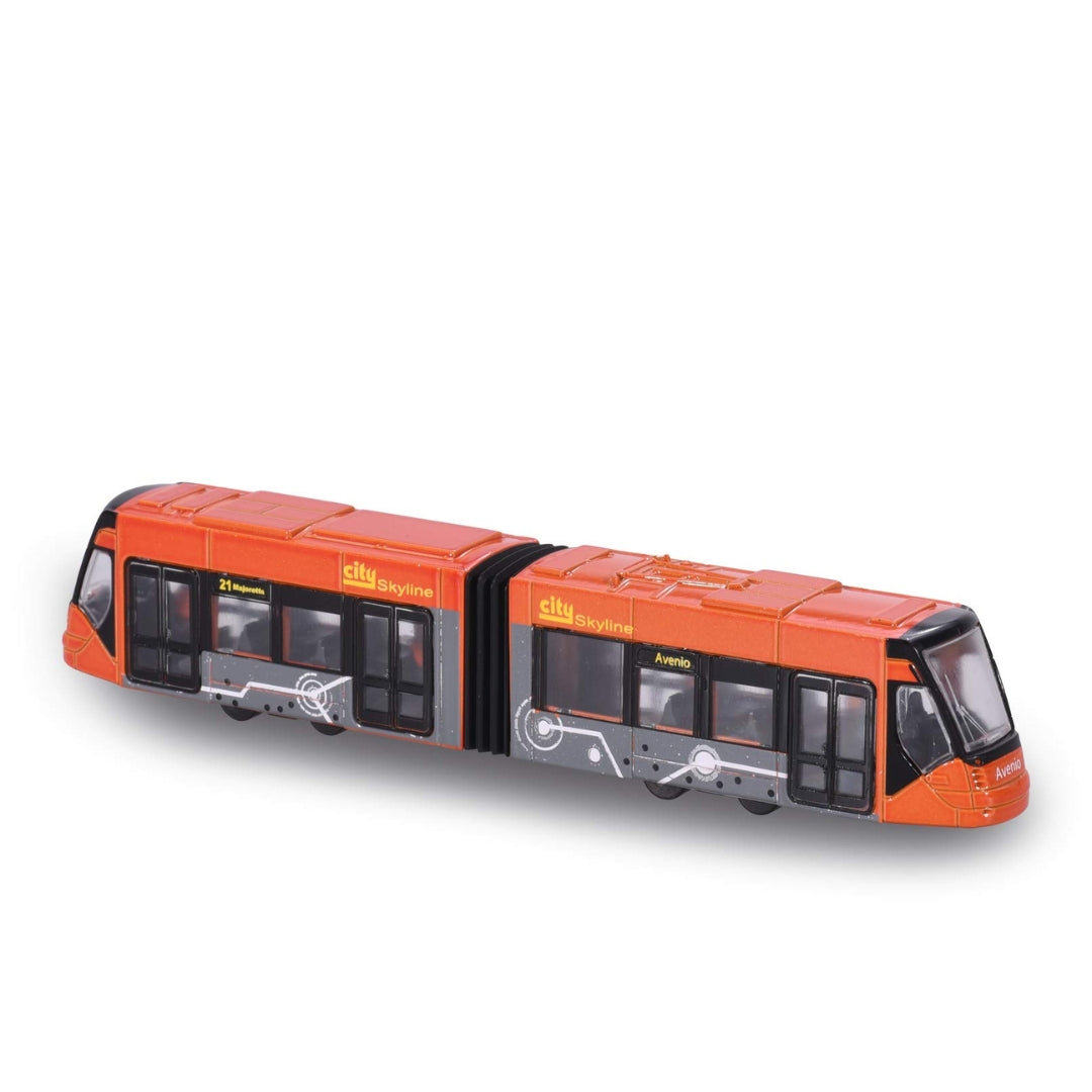 Transportation Series Orange Siemens Avenio Die-Cast Tram by Majorette -Majorette - India - www.superherotoystore.com