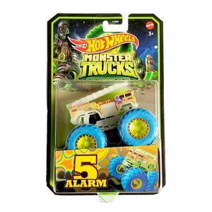 Monster Truck Glow In The Dark 5 Alarm Die-Cast Truck By Hot Wheels -Hot Wheels - India - www.superherotoystore.com