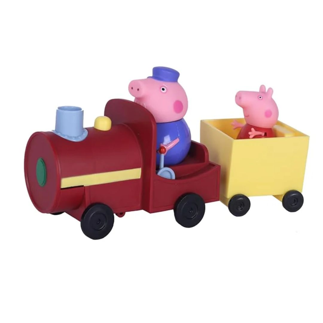 Pep Peppa Pig&#39;S Grandpa Train N Carriage By Hasbro -Hasbro - India - www.superherotoystore.com