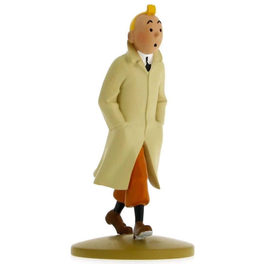 Adventures of Tintin - Tintin Walking In Trench coat Statue By Moulinsart -Moulinsart - India - www.superherotoystore.com
