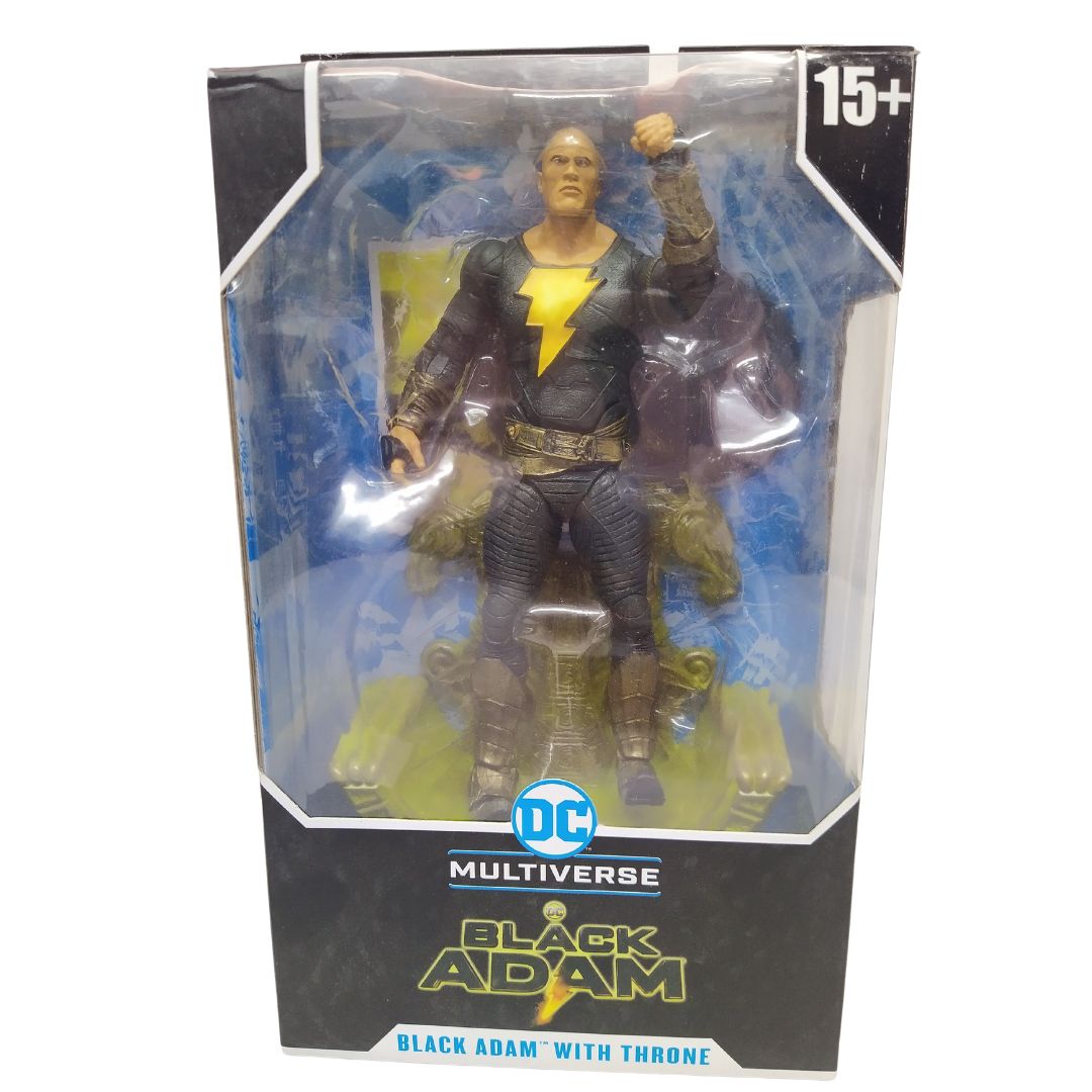 DC Comics Black Adam Movie Black Adam With Throne Figure by McFarlane Toys -McFarlane Toys - India - www.superherotoystore.com