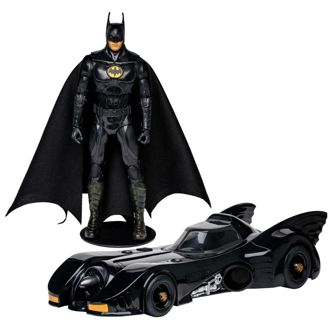 Batmobile and Batman Figures Set by McFarlane Toys -McFarlane Toys - India - www.superherotoystore.com