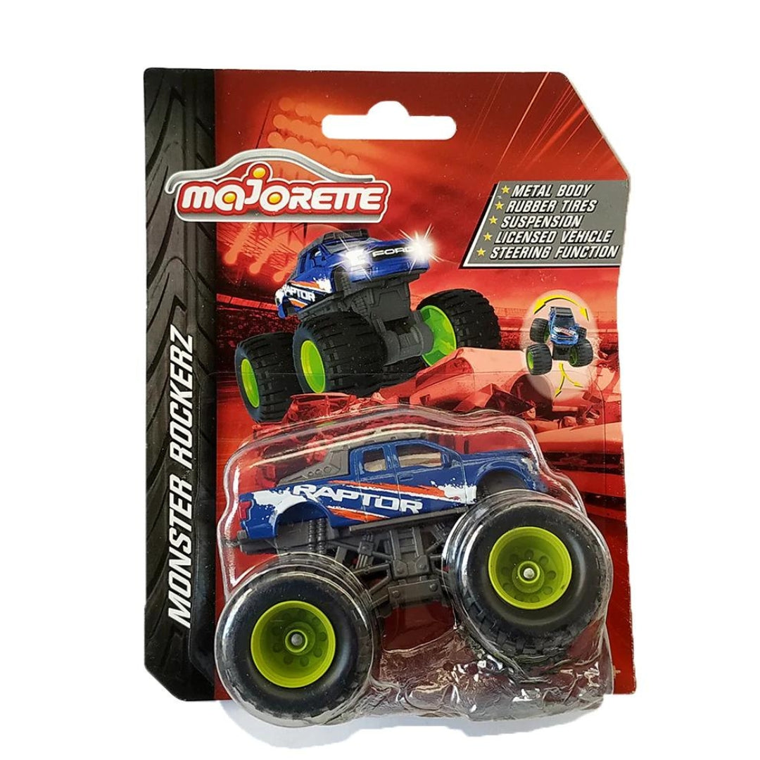 Monster Rockerz Blue Ford Raptor by Majorette -Majorette - India - www.superherotoystore.com