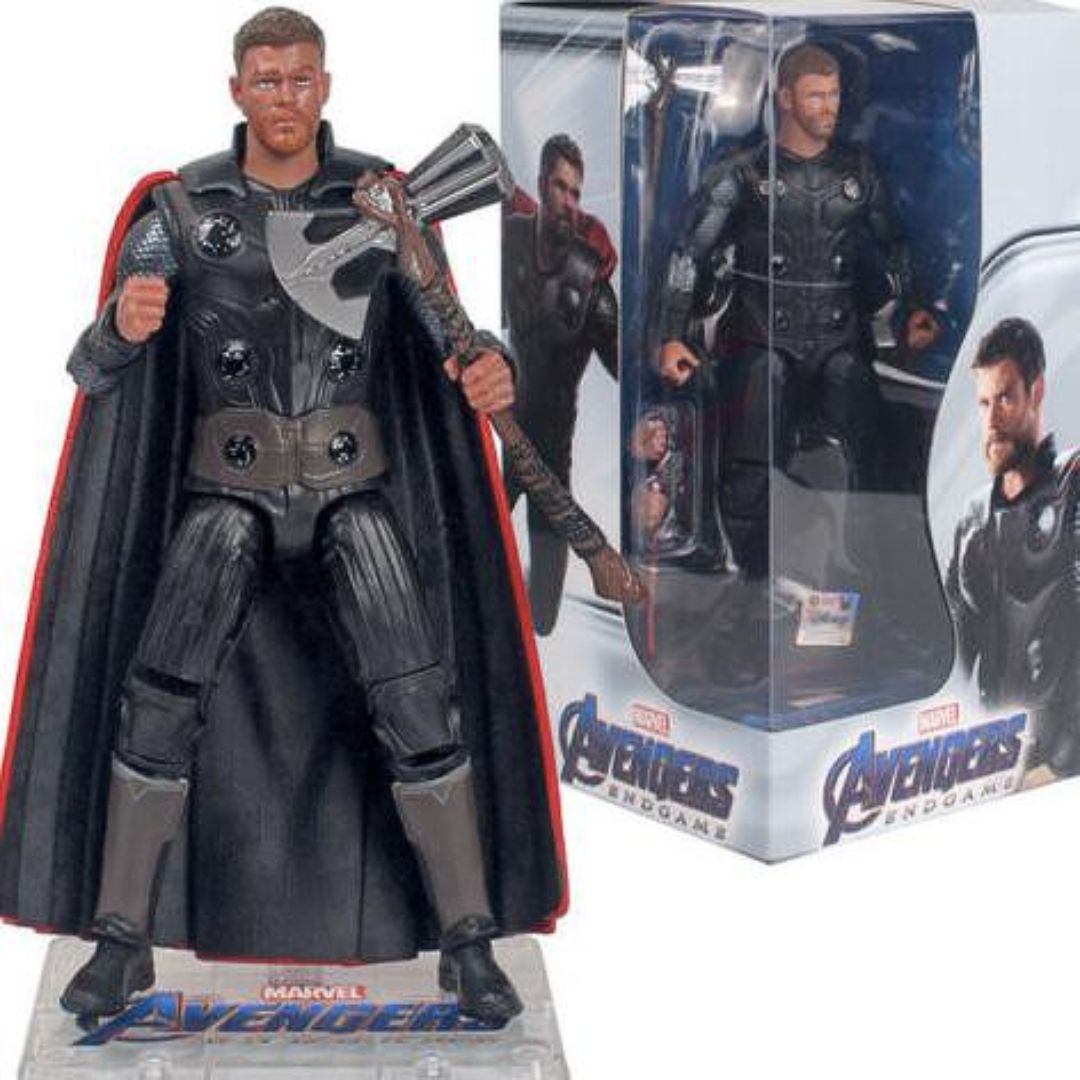 Thor With Holder Series S Action Figure By Zd Toys -ZD Toys - India - www.superherotoystore.com