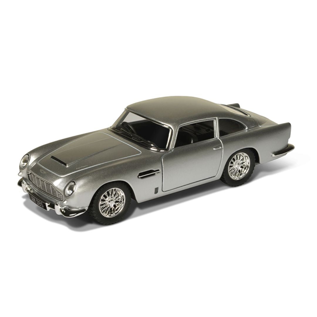 Silver Aston Martin DB5 1:38 Scale Die-Cast Car By Kinsmart -Kinsmart - India - www.superherotoystore.com
