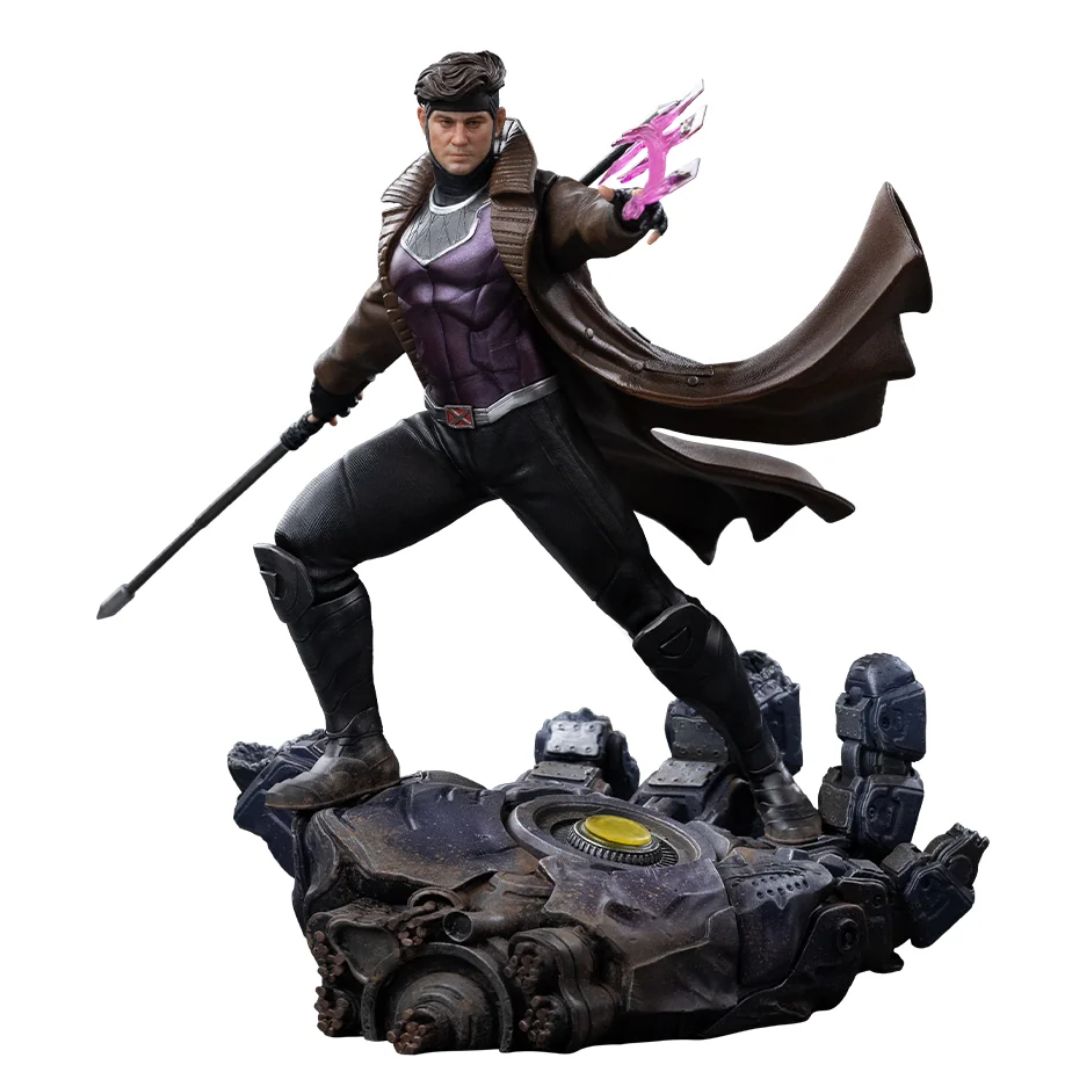 Gambit BDS Art Scale 1/10 Statue – Remy LeBeau, Avengers: Doomsday Statue By Iron Studios -Iron Studios - India - www.superherotoystore.com