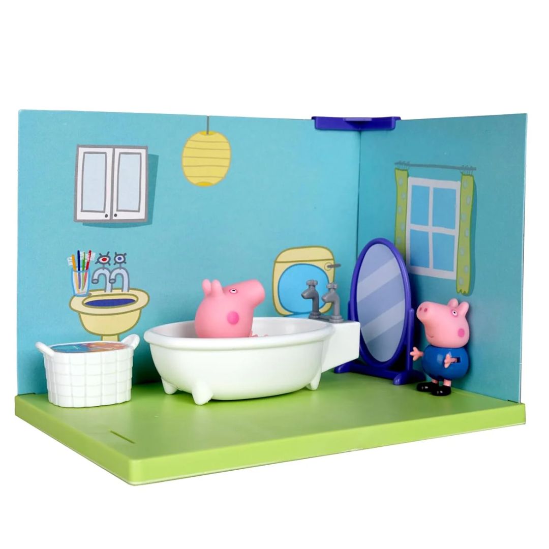Pep Peppa Pigs Bathroom Playset By Hasbro -Hasbro - India - www.superherotoystore.com