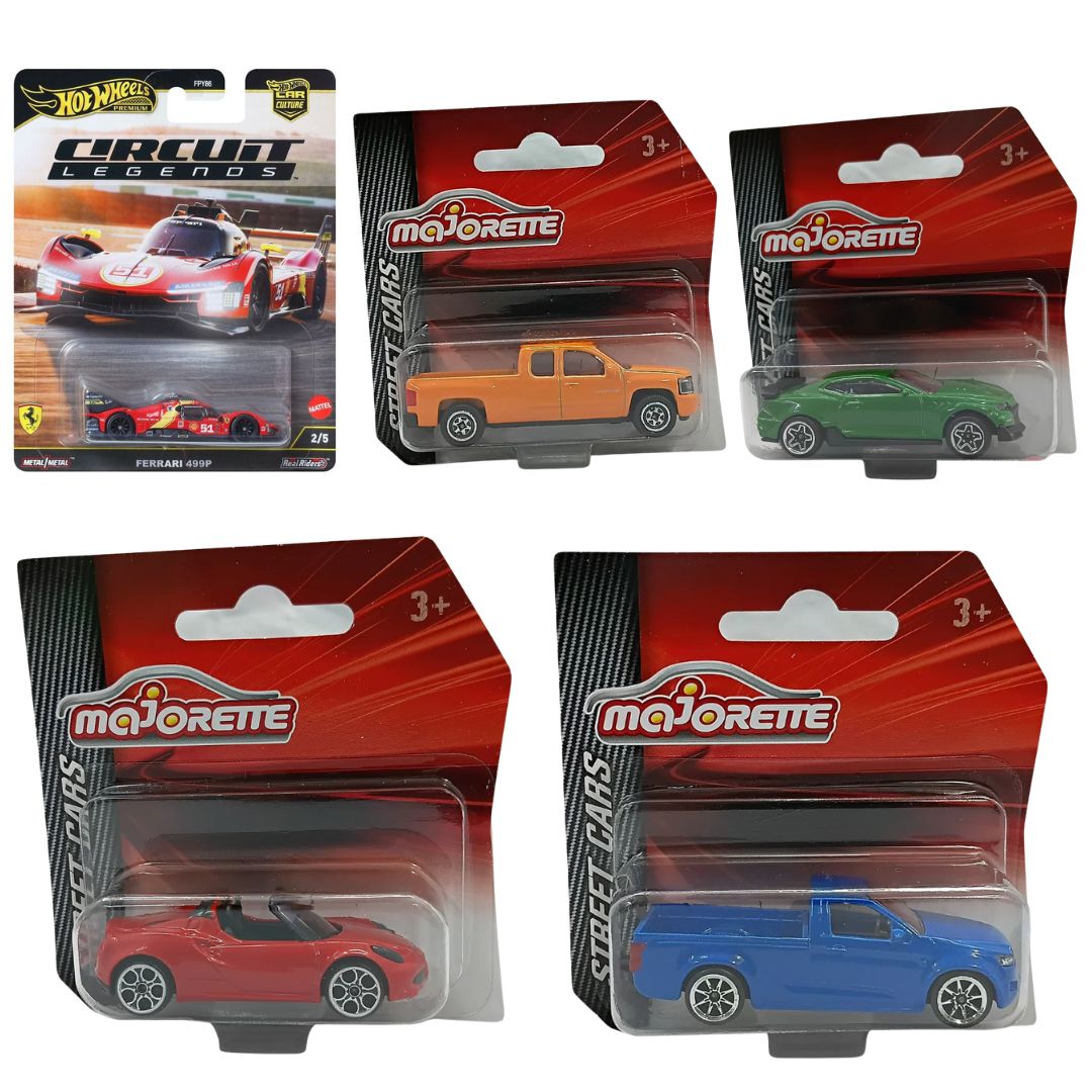 Hot Wheels & Majorette 1:64 Scale Die-Cast Car Case