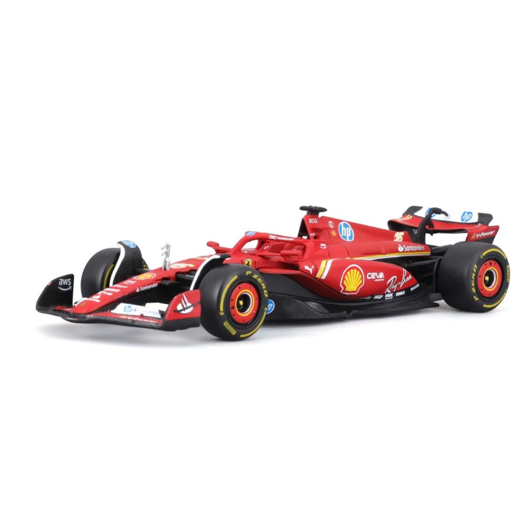 F1 Ferrari SF-24 Emilia-Romagna GP 1:43 Scale Die-Cast Car By Bburago -Bburago - India - www.superherotoystore.com