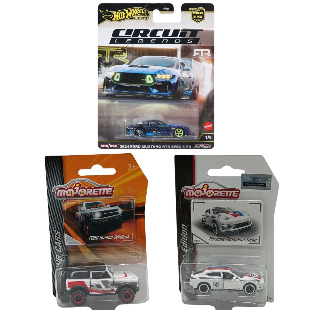 Hot Wheels &amp; Majorette 1:64 Scale Die-Cast Car Case