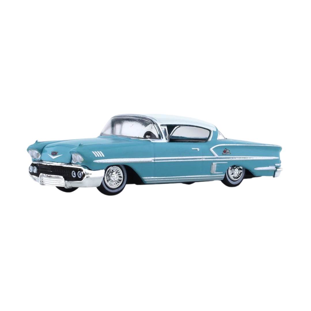 Blue 1:64 Scale Chevrolet Impala Die-Cast Car by M2 Machines -M2 Machines - India - www.superherotoystore.com