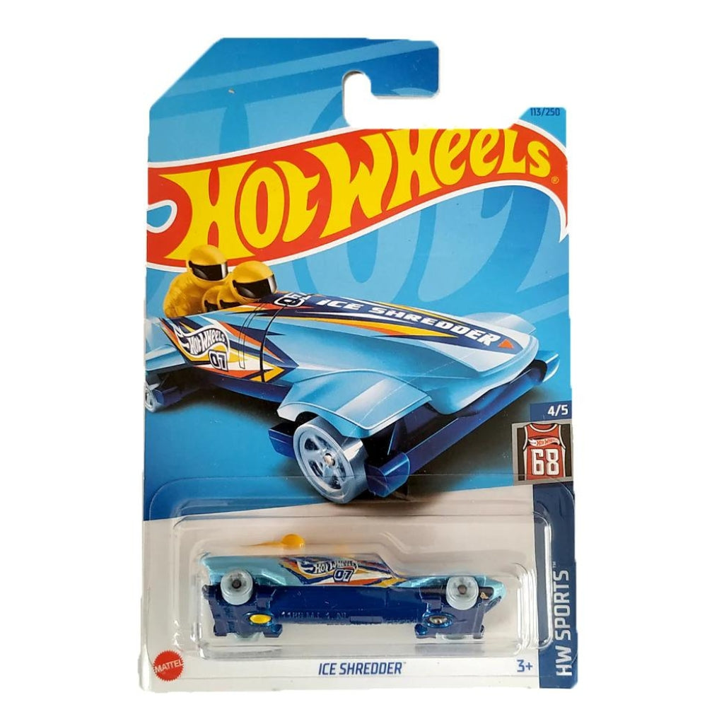 HW Sports Blue Ice Shredder (113/250) 1:64 Scale Die-Cast Car by Hot Wheels -Hot Wheels - India - www.superherotoystore.com