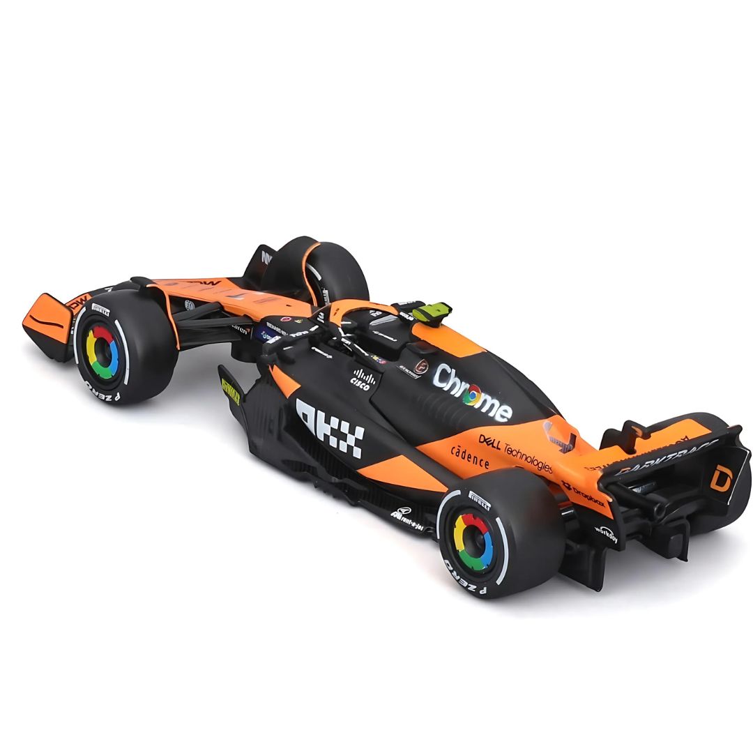 F1 Mclaren MCL38 Miami GP 1:43 Scale Die-Cast Car By Bburago -Bburago - India - www.superherotoystore.com