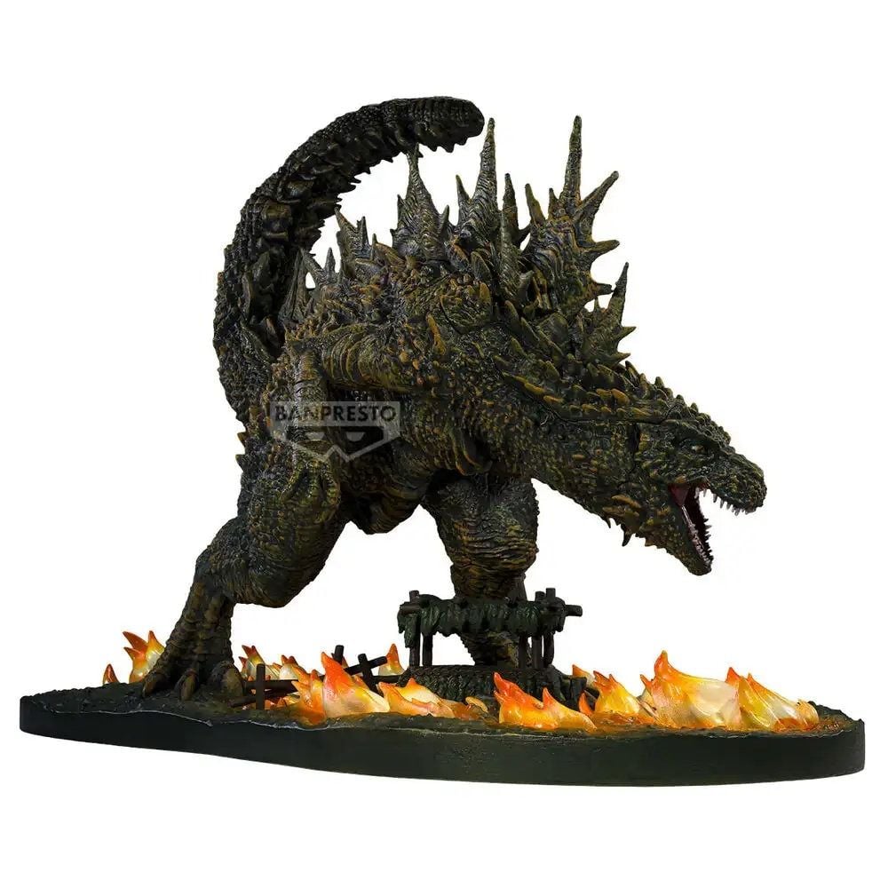 Godzilla Minus One Godzilla Odo Island Attack Image Version Art Vignette Statue By Banpresto -Banpresto - India - www.superherotoystore.com
